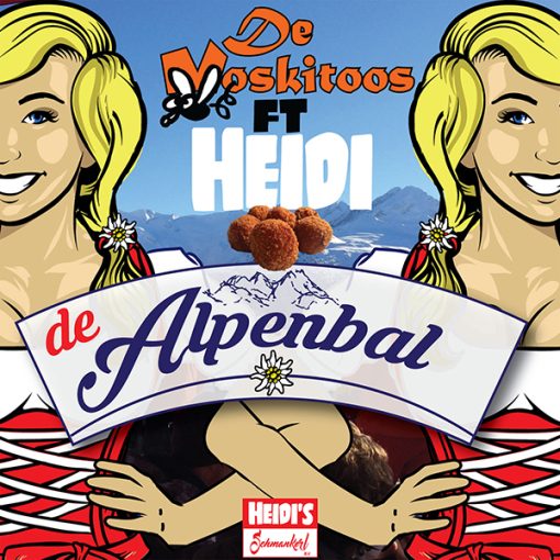 De Moskitoos ft. Heidi - De Alpenbal (Front)