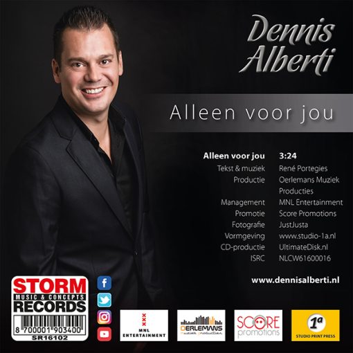 Dennis Alberti - Alleen voor jou (Back)