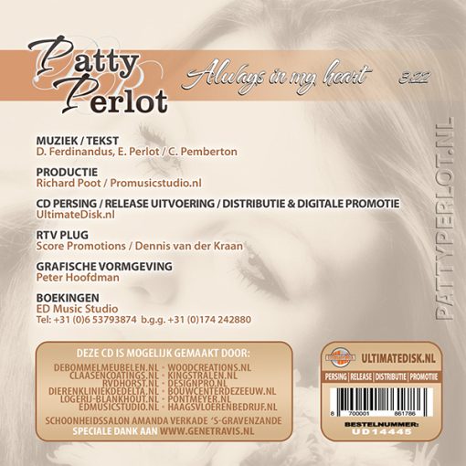Patty Perlot - Always on my mind (Back)