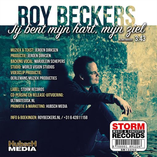 Roy Beckers - Jij bent mijn hart, mijn ziel - Afbeelding 2