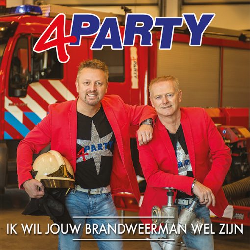 4Party - Ik wil jouw brandweerman wel zijn (Front)