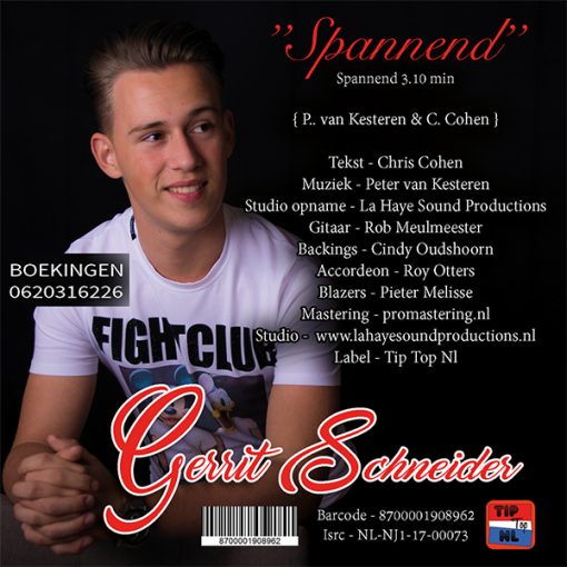 Gerrit Schneider - Spannend (Back)