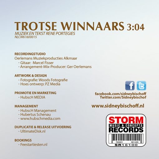 Sidney Bischoff - Trotse winnaars (Back)