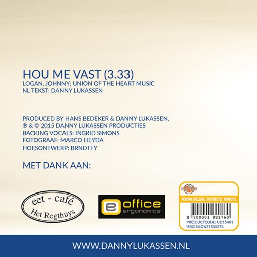 Danny Lukassen - Hou me vast - Afbeelding 2