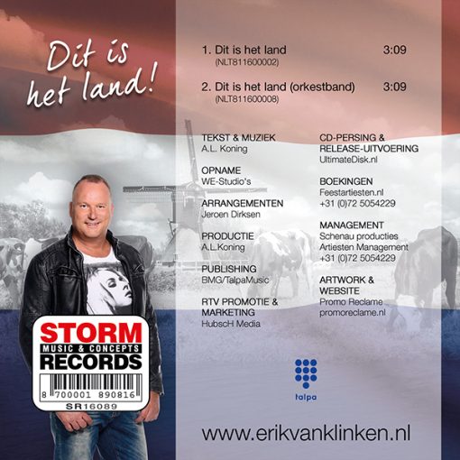 Erik van Klinken - Dit is het land - Afbeelding 2