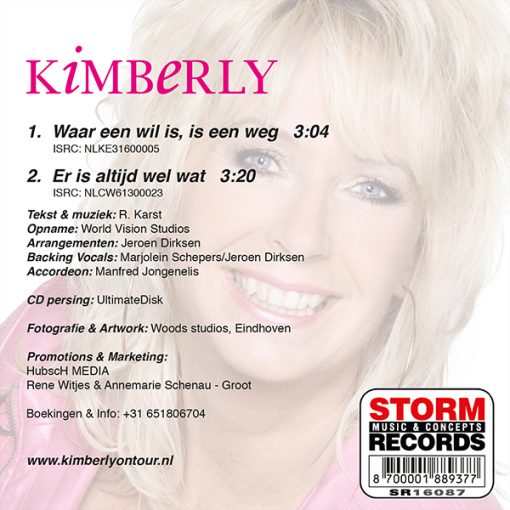 Kimberly - Waar een wil is, is een weg - Afbeelding 2