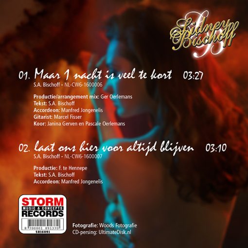 Sidney Bischoff - Maar 1 nacht is veel te kort - Afbeelding 2