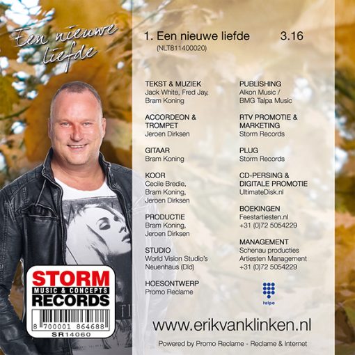 Erik van Klinken - Een nieuwe liefde - Afbeelding 2