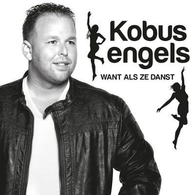 Kobus Engels - Want als ze danst (Front)