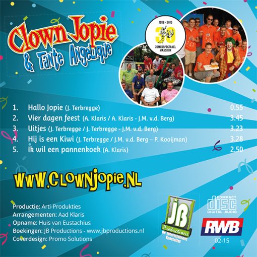 Clown Jopie & Tante Angelique - 4 dagen Feest - Afbeelding 2