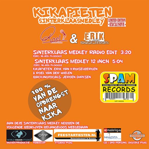 Kika Pieten - Sinterklaas Medley - Afbeelding 2