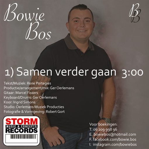 Bowie Bos - Samen verder gaan (Back)