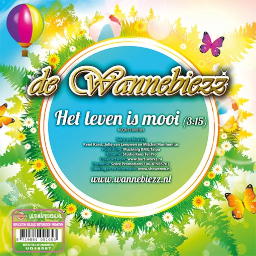 de Wannebiezz - Het leven is mooi (Back)