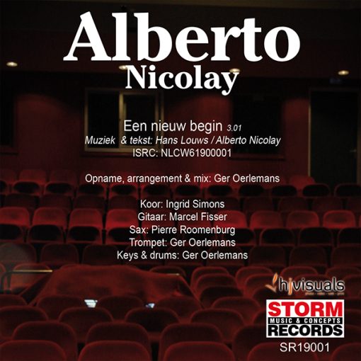 Alberto Nicolay - Een nieuw begin (Back)