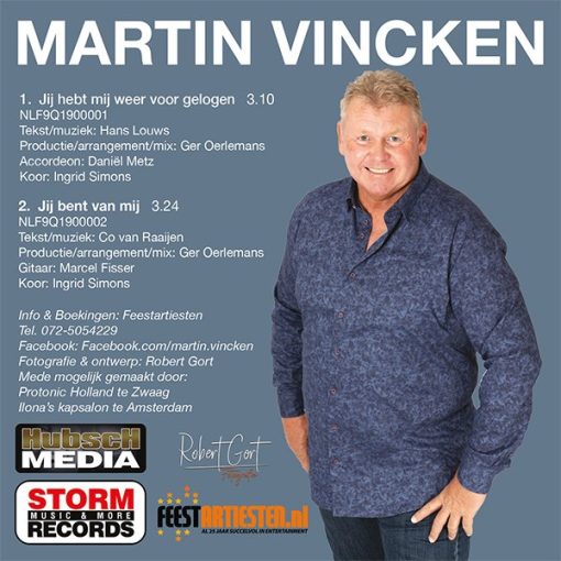 Martin Vincken - Jij hebt mij weer voorgelogen (Back)