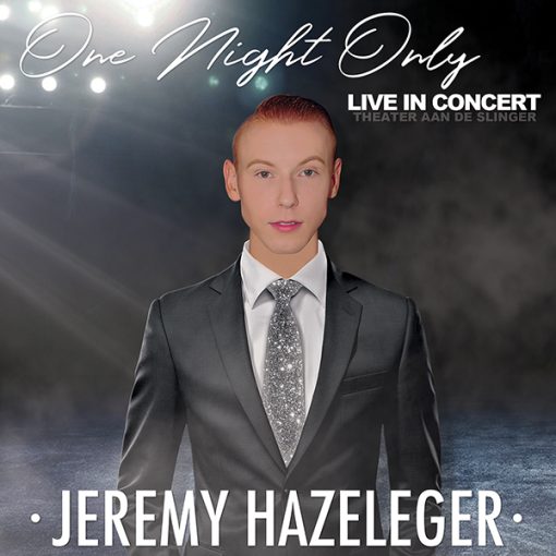 Jeremy Hazeleger - One Night Only (Front)