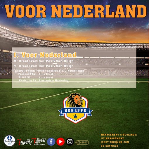 Nog Effe - Voor Nederland (Back)