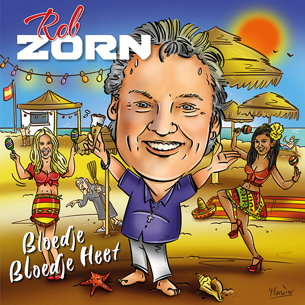 Rob Zorn heeft met ‘Bloedje Bloedje Heet’ zomerhit te pakken!