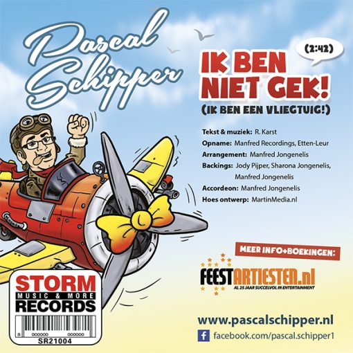 Pascal Schipper - Ik ben niet gek! (Back)