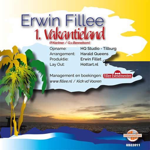 Erwin Fillee - Vakantieland (Back)