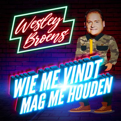 Wesley Broens - We me vind mag me houden (Front)