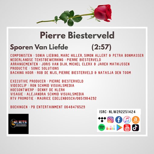 Pierre Biesterveld - Sporen Van Liefde (Back)