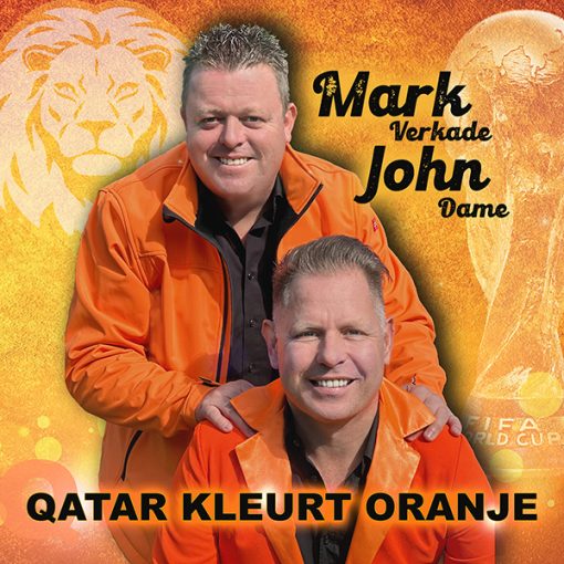 Qatar kleurt Oranje (Front)