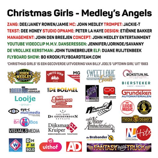Medley's Angels - Christmas Girls (Back)