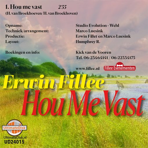 Erwin Fillee - Hou me vast (Back)