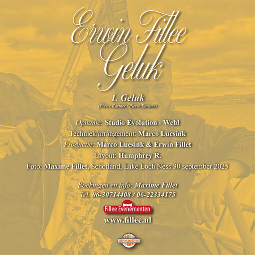 Erwin Fillee - Geluk (BackCover)